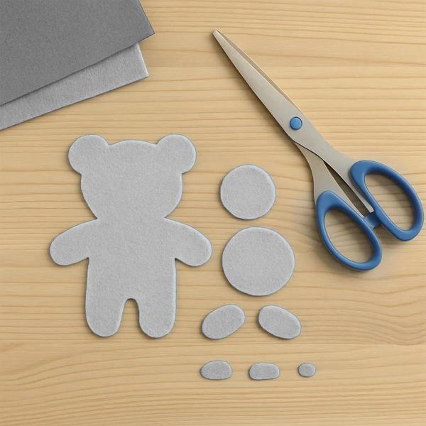 Gri Keçe Tabaka 50x70 - Image 1