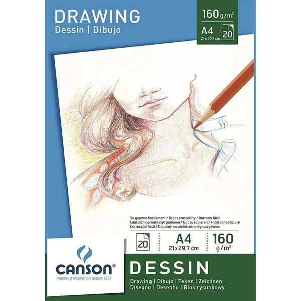 Supertrend Dessin - Drawing Eskiz Çizim Defteri 160 gr. A4 20 yp. - Image 1