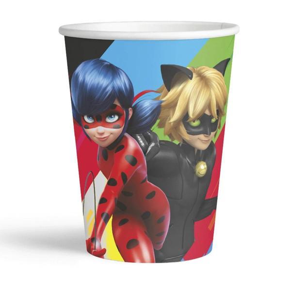 Miraculous Super Heroez Karton Bardak - Image 1