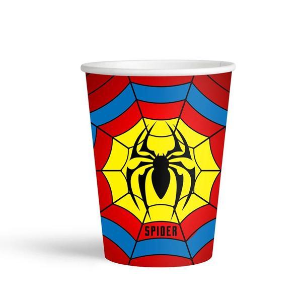 Spider Karton Bardak 8oz - Image 1
