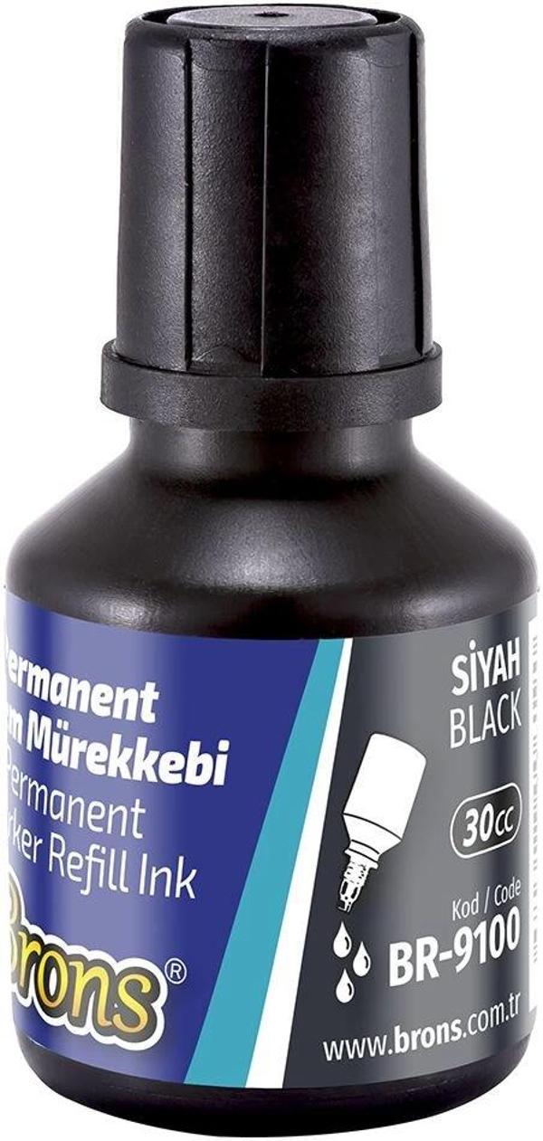 Supertrend Permanent Marker Mürekkebi 30 cc. SİYAH - Image 1