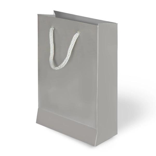 Gümüş Karton Çanta 26x40cm - Image 1