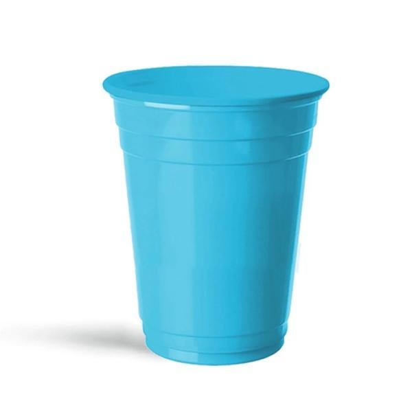 Turkuaz Plastik Büyük Meşrubat Bardağı - Image 1
