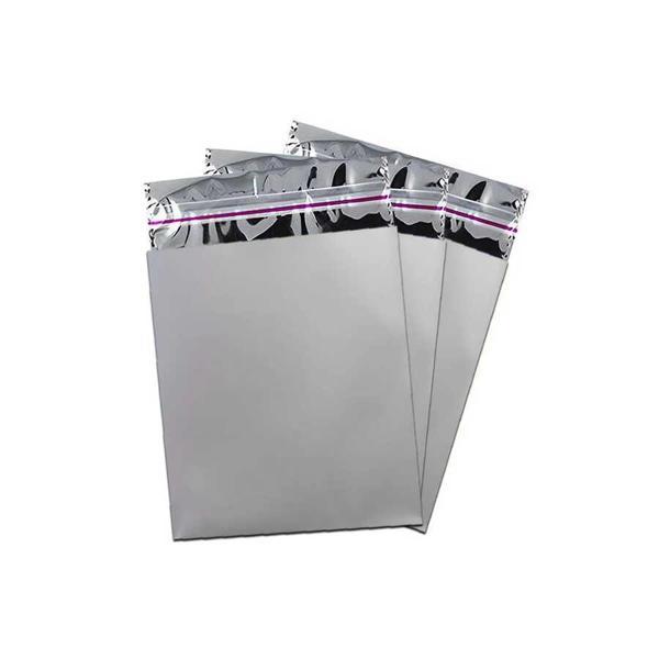 Gümüş Lüks Metalize Poşet 15x25 - Image 1