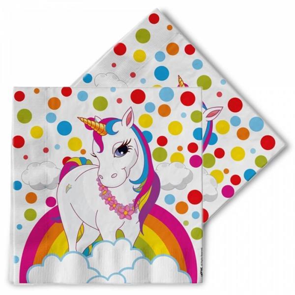 Rainbow Unicorn Peçete - Image 1