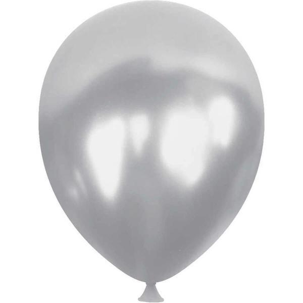 Gümüş Metalik Balon 5" - Image 1