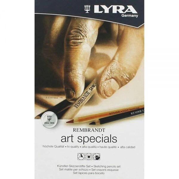Supertrend Rembrandt Art Specials Karakalem Eskiz Çizim 12'li Çizim Seti - Image 1