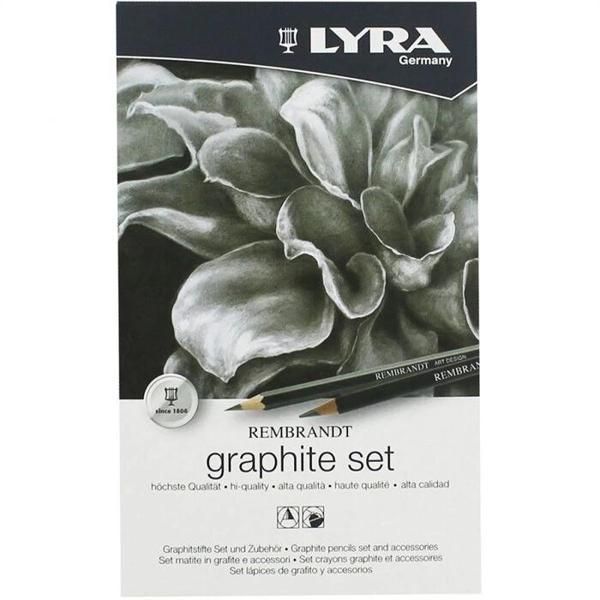 Supertrend Rembrandt Graphite Set Karakalem Eskiz Çizim Seti 11'li - Image 1