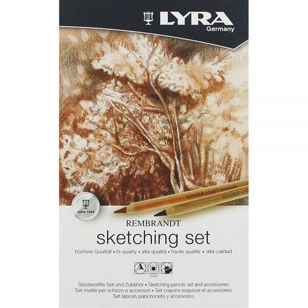 Supertrend Rembrandt Sketching Karakalem Eskiz Çizim Seti 11'li - Image 1
