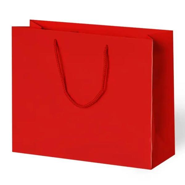 Mat Kırmızı Karton Çanta 54x38cm - Image 1