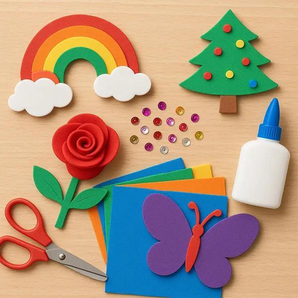 Karışık Renkli A4 Eva Tabaka - Image 1