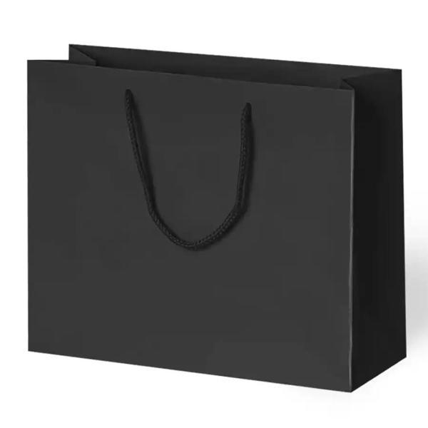 Mat Siyah Karton Çanta 54x38cm - Image 1
