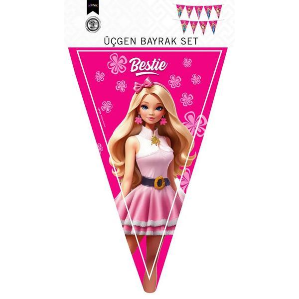 Üçgen Flama Süsleme Seti -Bestie- - Image 1