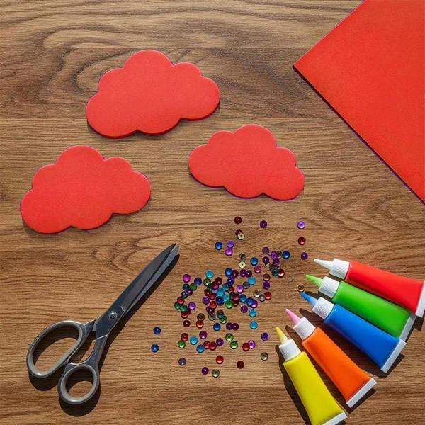 Kırmızı A4 Eva Tabaka - Image 1