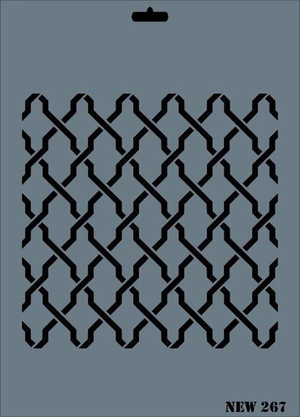 Supertrend Stencil Boyama Şablonu 25x35 cm. NEW-267 - Image 1