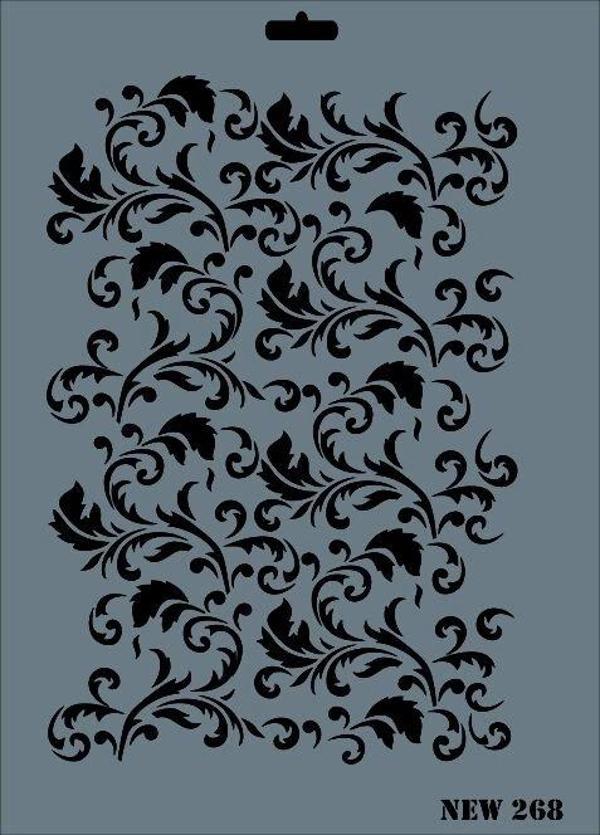 Supertrend Stencil Boyama Şablonu 25x35 cm. NEW-268 - Image 1