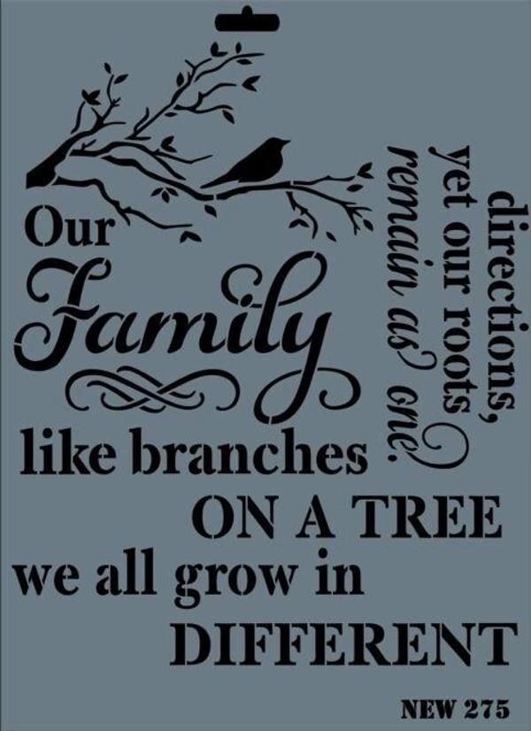 Supertrend Stencil Boyama Şablonu 25x35 cm. NEW-275 - Image 1