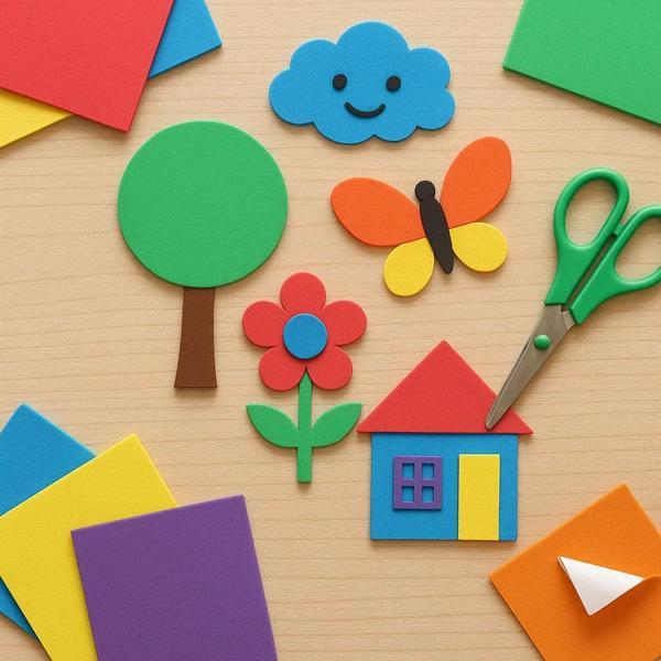 Yapışkanlı Eva Tabaka 50x70 - Image 1