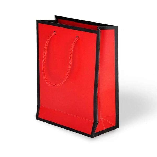Kırmızı Karton Çanta 20x25cm - Image 1
