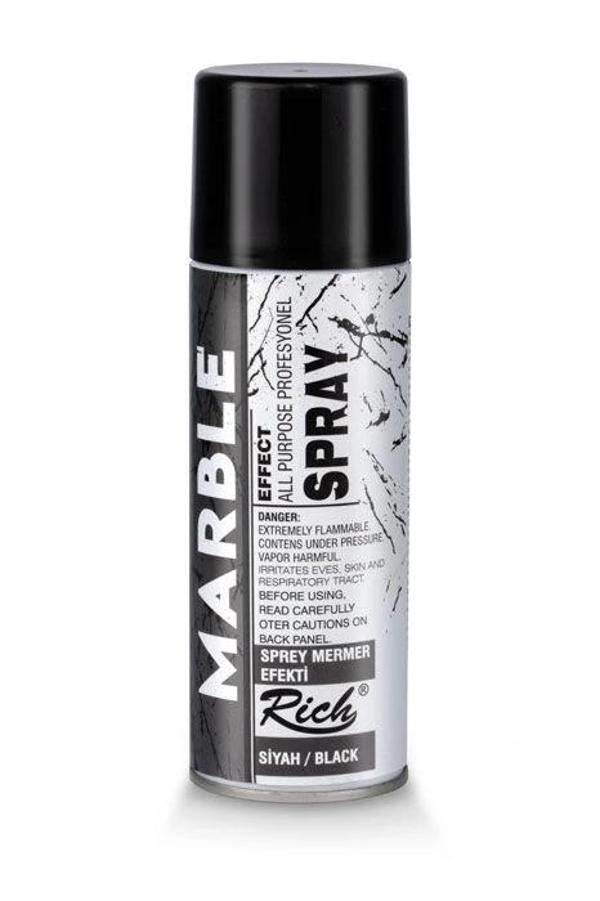 Supertrend Marble Effect Sprey Mermer Efekti 200 ml. SİYAH - Image 1