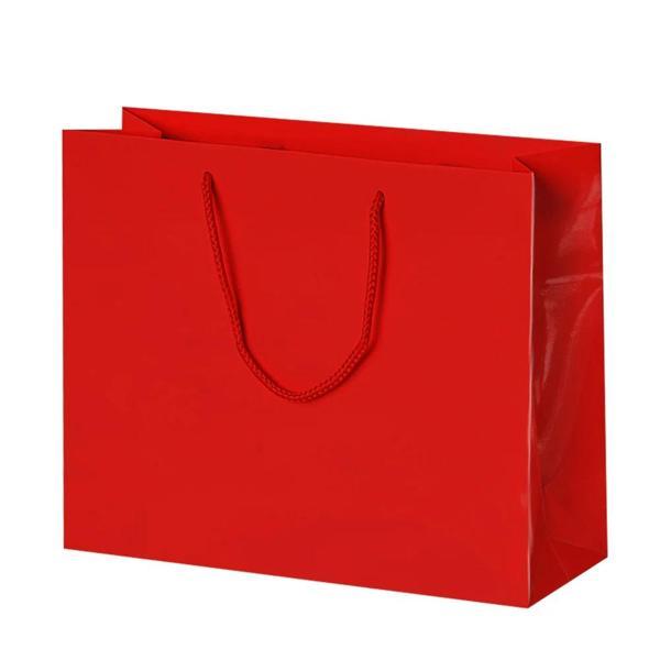 Kırmızı Karton Çanta 42x38cm - Image 1