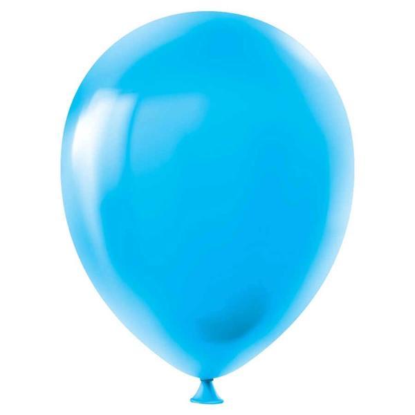 Mavi Pastel Balon 10" - Image 1