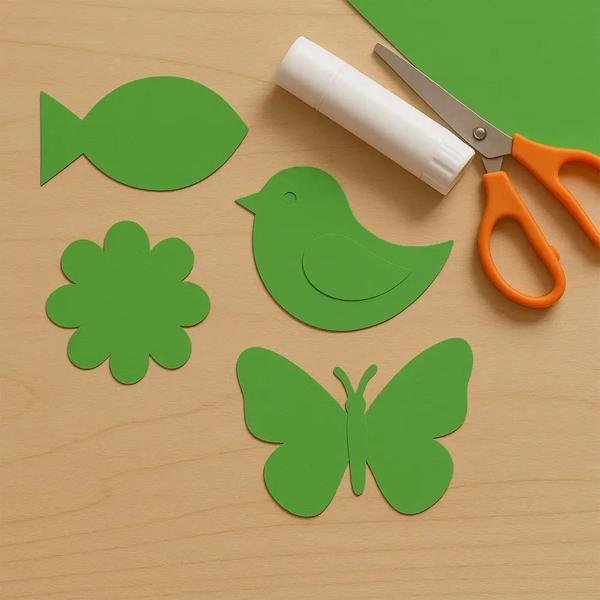 Yeşil Fon Kartonu 100gr 50x70 - Image 1