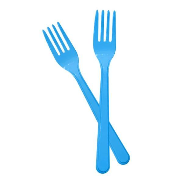 Mavi Plastik Çatal - Image 1