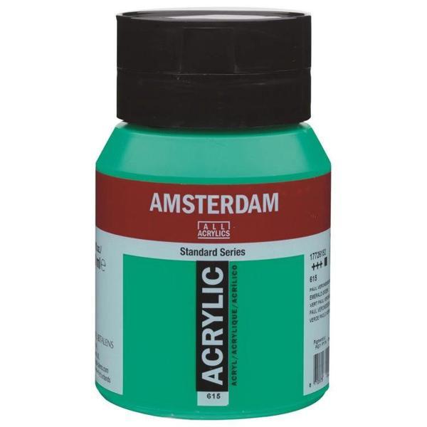 Supertrend Amsterdam Akrilik Boya 500 ml. 615 Emerald Green - Image 1