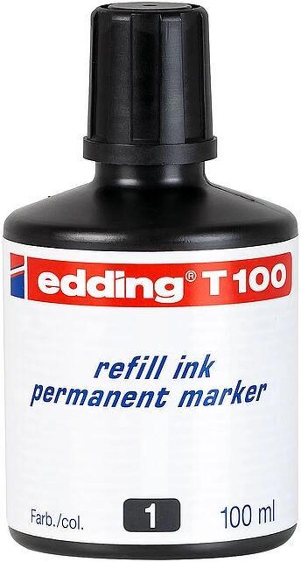 Supertrend T100 Permanent Marker Mürekkebi 100 ml. SİYAH - Image 1