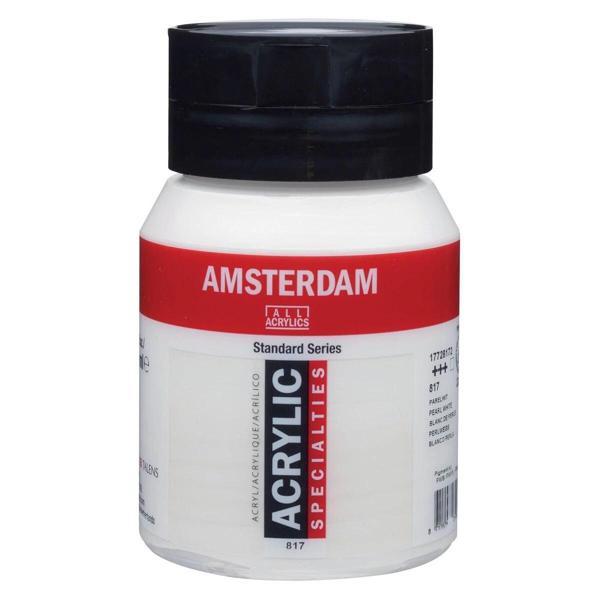 Supertrend Amsterdam Akrilik Boya 500 ml. 817 Pearl White - Image 1