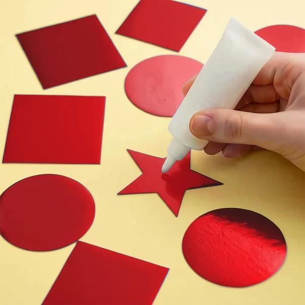 Kırmızı Metalize Karton 50x70 - Image 1