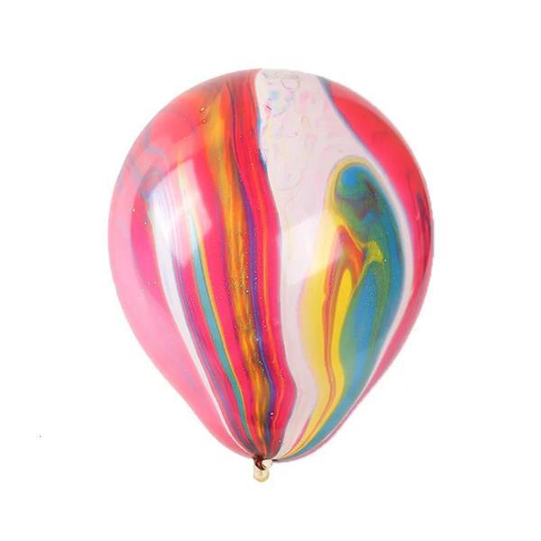 Mermer Desen Pastel Balon 12" - Image 1