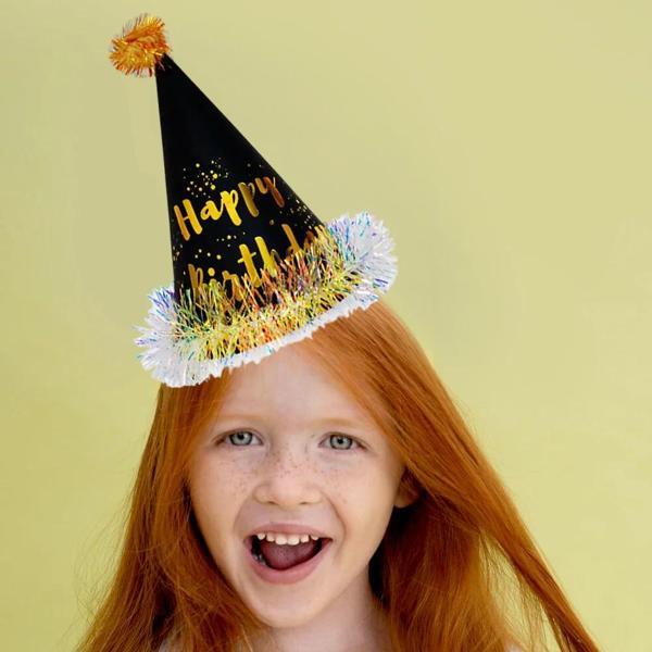 Happy Birthday Varaklı Şapka - Image 1