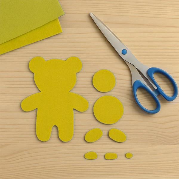 Sarı Keçe Tabaka 50x70 - Image 1