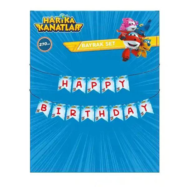 Harika Kanatlar Happy Birthday Harf Afiş - Image 1