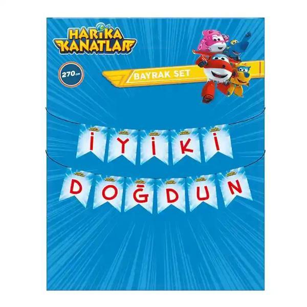 Harika Kanatlar İyi ki Doğdun Harf Afiş - Image 1