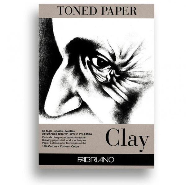 Supertrend Toned Paper Clay Eskiz Çizim Defteri Kil Rengi 120 gr. A4 50 yaprak - Image 1