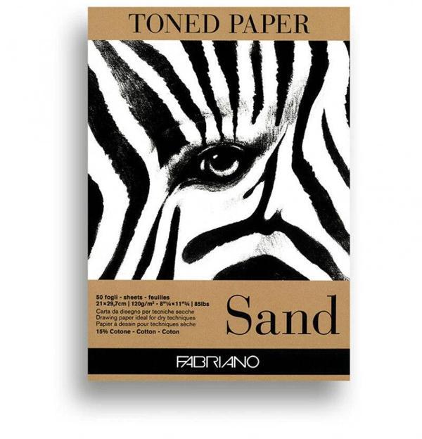 Supertrend Toned Paper Sand Eskiz Çizim Defteri Kum Rengi 120 gr. A4 50 yaprak - Image 1