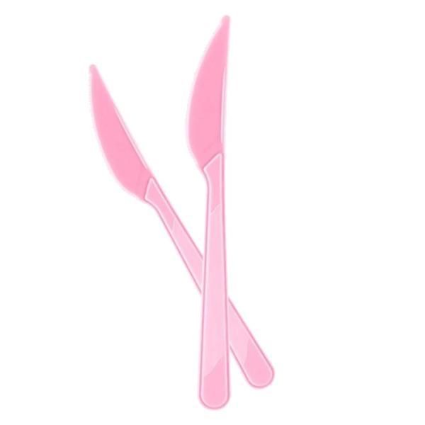 Pembe Plastik Bıçak - Image 1