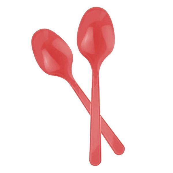 Kırmızı Plastik Kaşık - Image 1