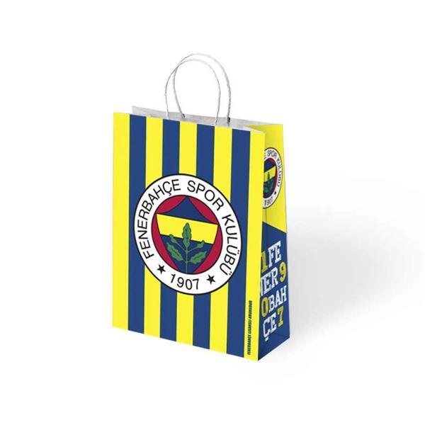 Fenerbahçe Büküm Saplı Kraft Çanta 18x24cm - Image 1