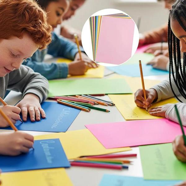 A4 Karışık Renkli Kağıt - Image 1