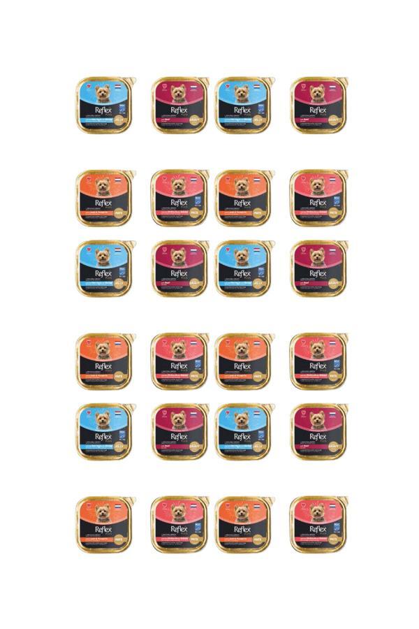 Karışık Pate Köpek Yaş Maması Konserve Alutray 85 Gr X 24 Adet - Image 1