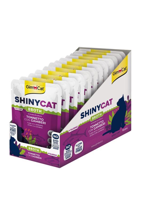 Shinycat Pouch Ton Balıklı Karidesli Kedi maması 70grx12ad - Image 1