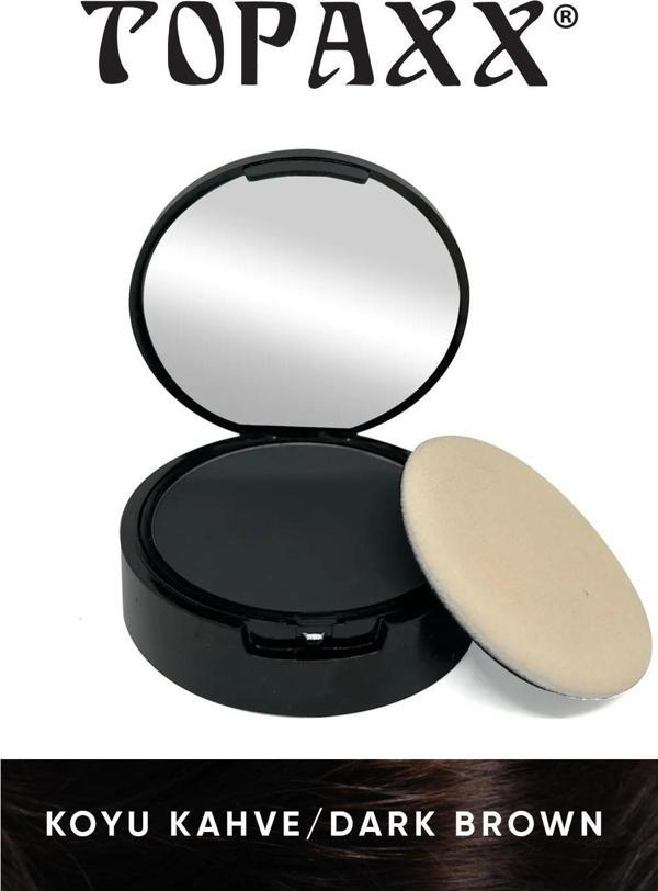 Topaxx Koyu kahve/Dark Brown Saç Sakal Dolgunlaştırıcı Su da Çıkmayan Topik 14 gr - Image 1