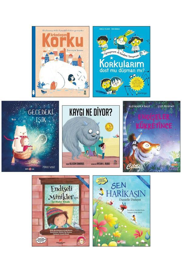 Arkadaşım Korku Sen Harikasın Kaygı Ne Diyor? Endişeler Kükreyince Endişeli Minikler Korkularım - Sabri Ülker Vakfı - Image 1