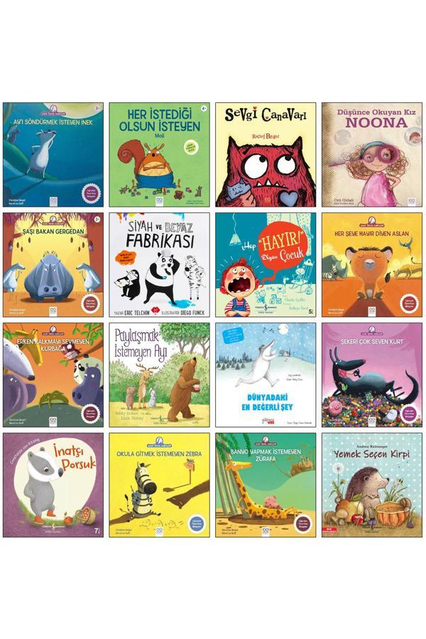 Ayı Söndürmek İsteyen İnek Düşünce Okuyan Kız Noona Hep Hayır Diyen Çocuk Paylaşmak İstemeyen Ayı 16 - 1001 Çiçek - Image 1