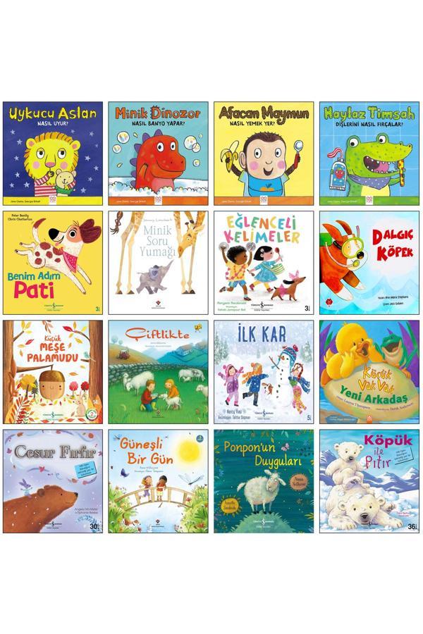 Uykucu Aslan Nasıl Uyur? Haylaz Timsah Dişlerini Nasıl Fırçalar Ponponun Duyguları Çiftlikte İlk Kar - 1001 Çiçek - Image 1