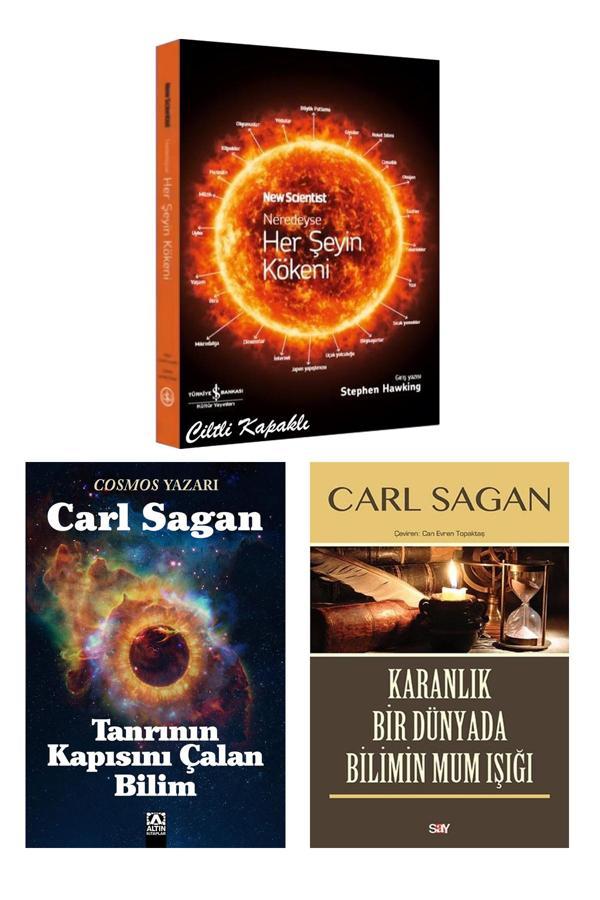 Tanrının Kapısını Çalan Bilim Karanlık Bir Dünyada Bilimin Mum Işığı Neredeyse Her Şeyin Kökeni - İş Bankası Kültür Yayınları - Image 1